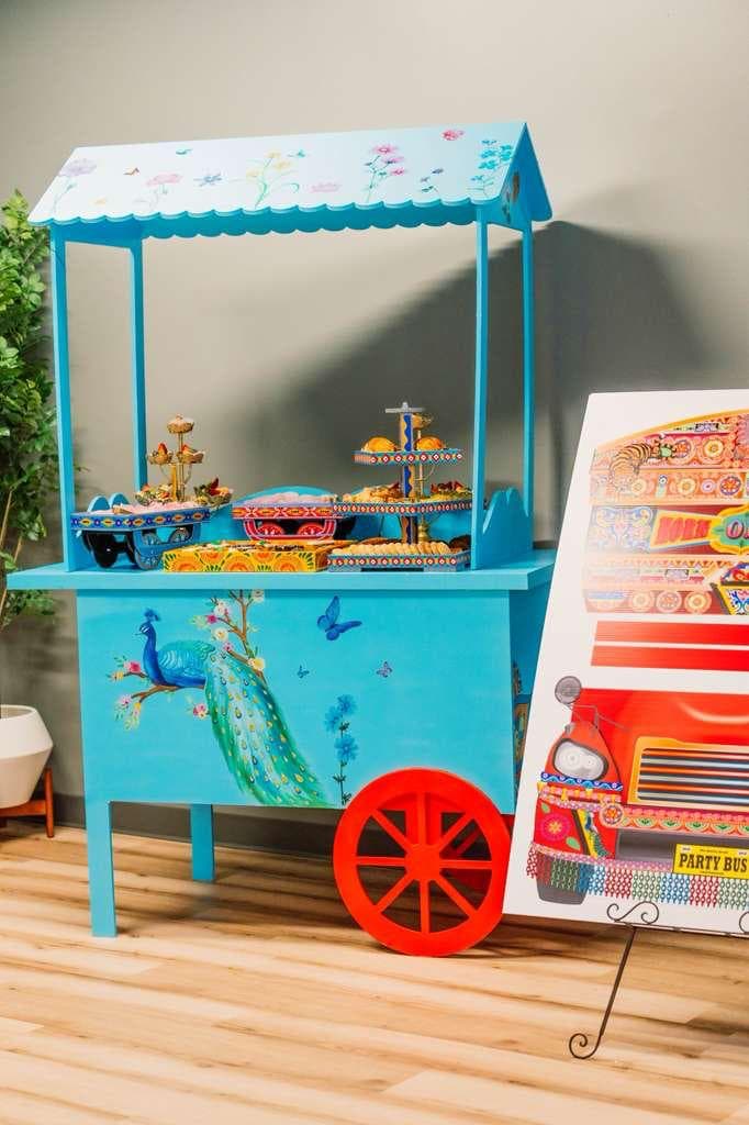 desi high tea setup