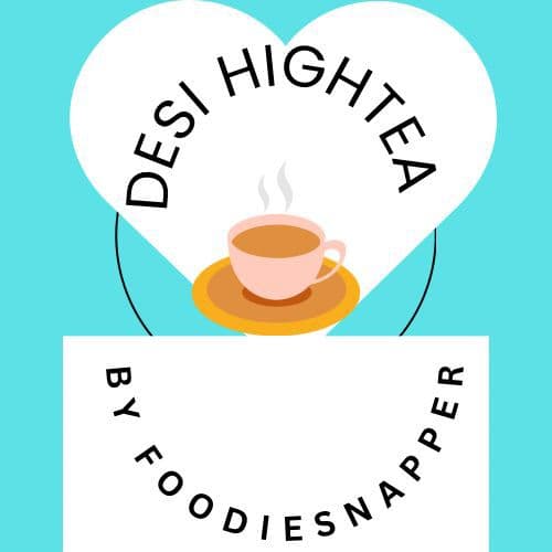desi high tea setup