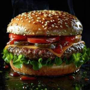 Chapli kabab Burger