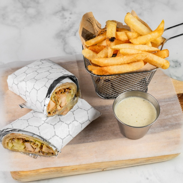 Chicken Bihari Wrap.